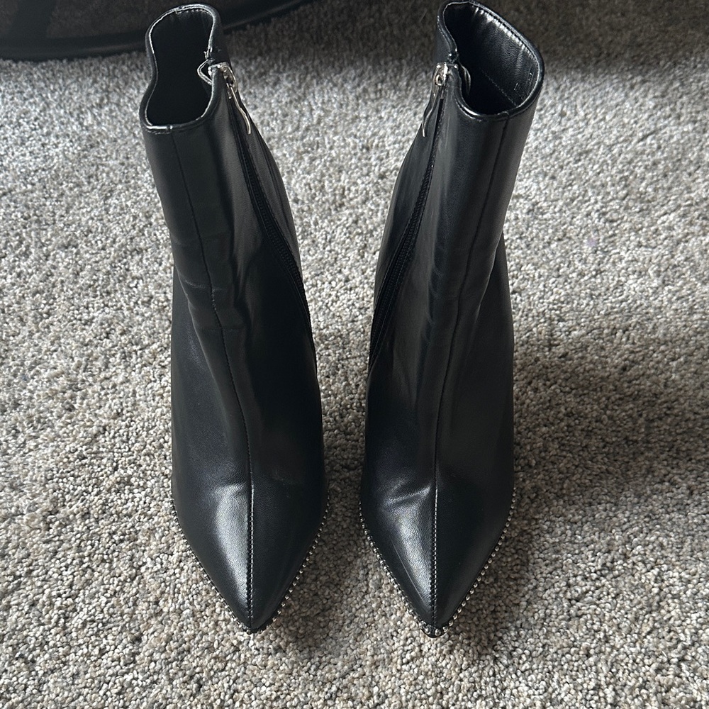 Sleek Black Ankle Booties